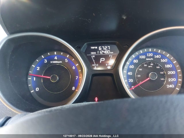 Продажа на аукционе авто 2013 Hyundai Elantra Gls, vin: KMHDH6AE6DU008587, номер лота: 12710017