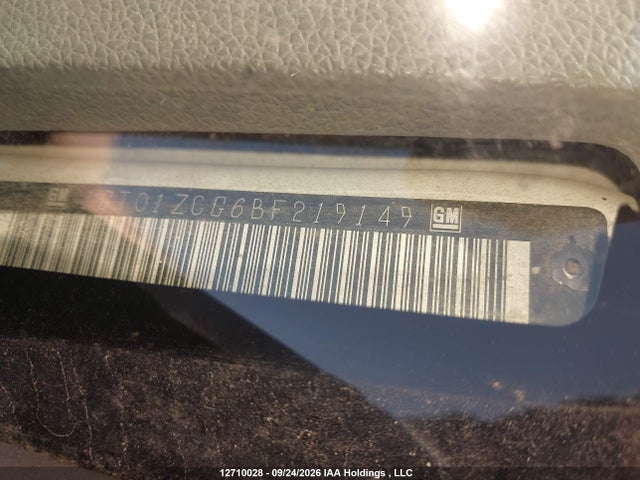 12710028 :رقم المزاد ، 1GT01ZCG6BF219149 vin ، 2011 Gmc Sierra 2500hd Wt مزاد بيع