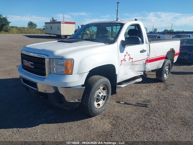 12710028 :رقم المزاد ، 1GT01ZCG6BF219149 vin ، 2011 Gmc Sierra 2500hd Wt مزاد بيع
