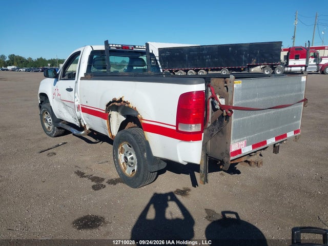 12710028 :رقم المزاد ، 1GT01ZCG6BF219149 vin ، 2011 Gmc Sierra 2500hd Wt مزاد بيع