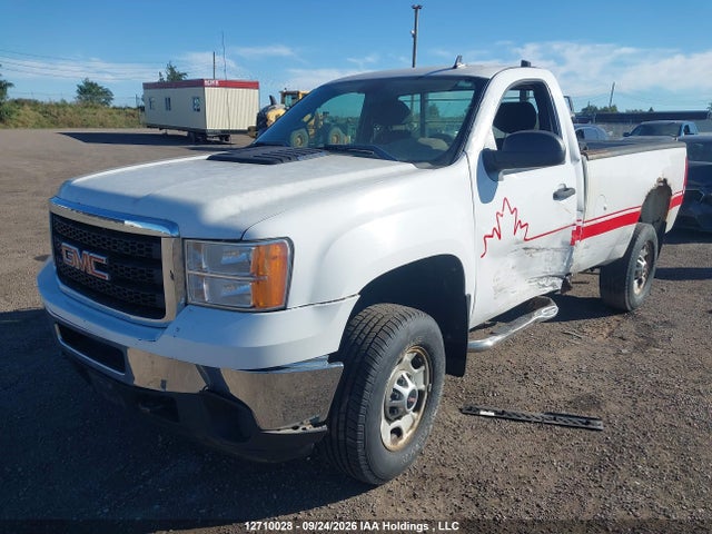 12710028 :رقم المزاد ، 1GT01ZCG6BF219149 vin ، 2011 Gmc Sierra 2500hd Wt مزاد بيع