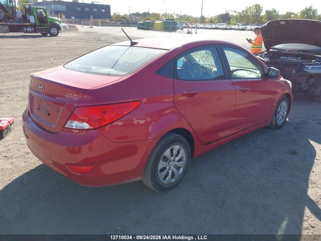 12710034 :رقم المزاد ، KMHCT4AE0HU301843 vin ، 2017 Hyundai Accent Le مزاد بيع
