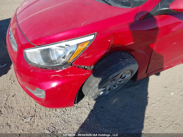 12710034 :رقم المزاد ، KMHCT4AE0HU301843 vin ، 2017 Hyundai Accent Le مزاد بيع
