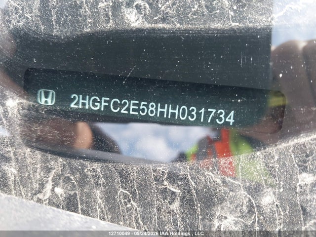Honda Civic Lx 2017 2HGFC2E58HH031734 Image 9