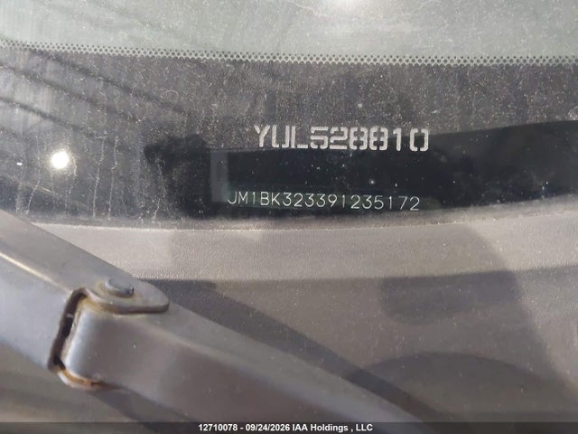 Aukcja sprzedaży 2009 Mazda 3 S, vin: JM1BK323391235172, numer aukcji: 12710078