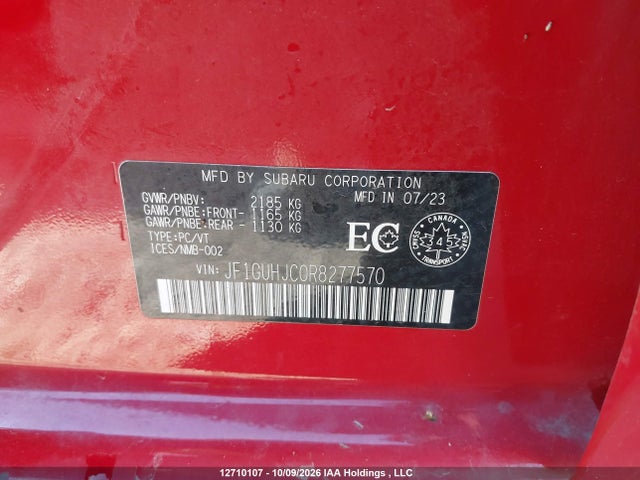 Subaru IMPREZA RS 2024 JF1GUHJC0R8277570 Image 18