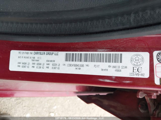 Aukcja sprzedaży 2011 Chrysler 200 Lx, vin: 1C3BC4FB6BN519385, numer aukcji: 12710176