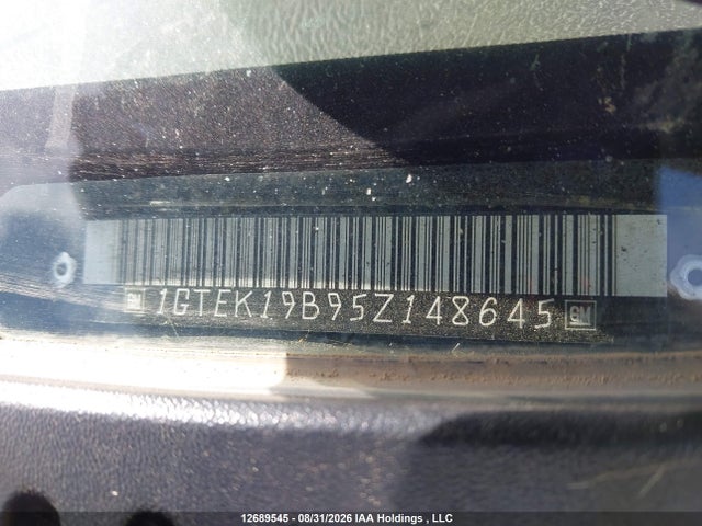 Продажа на аукционе авто 2005 Gmc Sierra 1500 Sl/sle/slt, vin: 1GTEK19B95Z148645, номер лота: 12689545