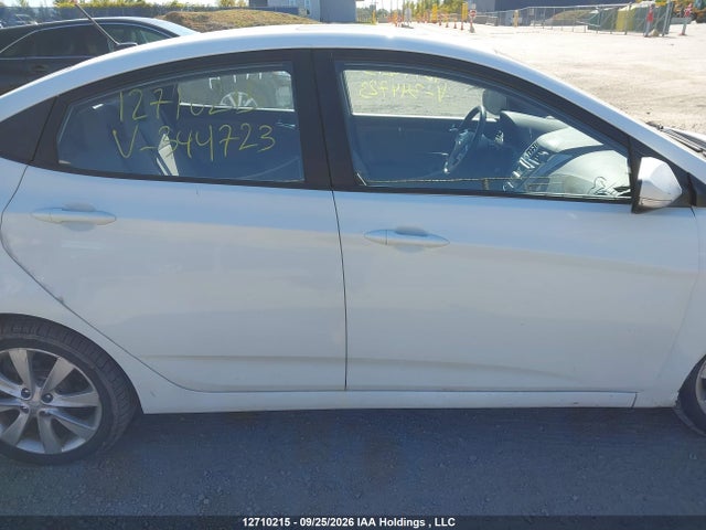 2013 Hyundai Accent Gls/se მანქანა იყიდება აუქციონზე, vin: KMHCU4AE8DU344723, აუქციონის ნომერი: 12710215