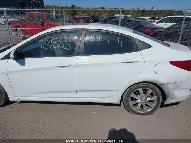 2013 Hyundai Accent Gls/se მანქანა იყიდება აუქციონზე, vin: KMHCU4AE8DU344723, აუქციონის ნომერი: 12710215
