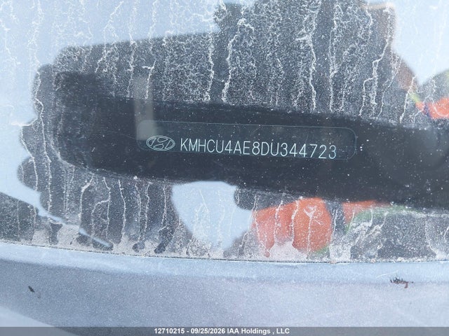 2013 Hyundai Accent Gls/se მანქანა იყიდება აუქციონზე, vin: KMHCU4AE8DU344723, აუქციონის ნომერი: 12710215