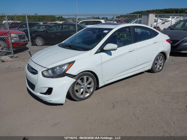 2013 Hyundai Accent Gls/se მანქანა იყიდება აუქციონზე, vin: KMHCU4AE8DU344723, აუქციონის ნომერი: 12710215