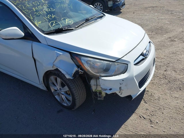 2013 Hyundai Accent Gls/se მანქანა იყიდება აუქციონზე, vin: KMHCU4AE8DU344723, აუქციონის ნომერი: 12710215