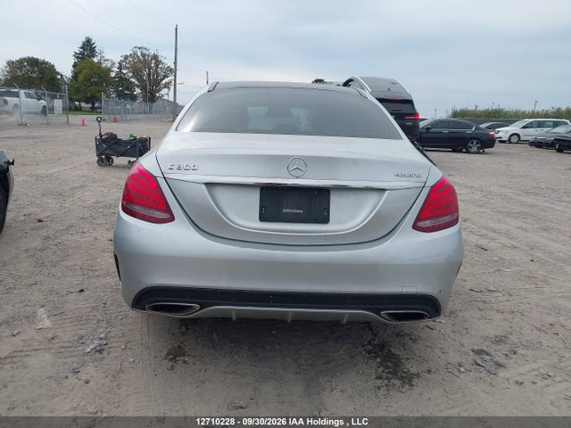 12710228 :رقم المزاد ، 55SWF4KB4GU146376 vin ، 2016 Mercedes-benz C 300 4matic مزاد بيع