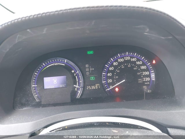 2010 Lexus Hs 250h მანქანა იყიდება აუქციონზე, vin: JTHBB1BAXA2016306, აუქციონის ნომერი: 12710269