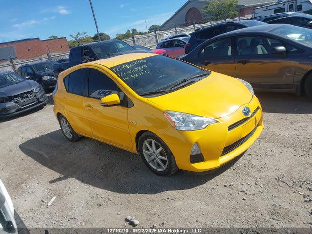 12710270 :رقم المزاد ، JTDKDTB37E1063877 vin ، 2014 Toyota Prius C Technology مزاد بيع