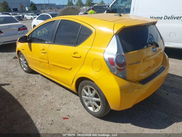 Aukcja sprzedaży 2014 Toyota Prius C Technology, vin: JTDKDTB37E1063877, numer aukcji: 12710270