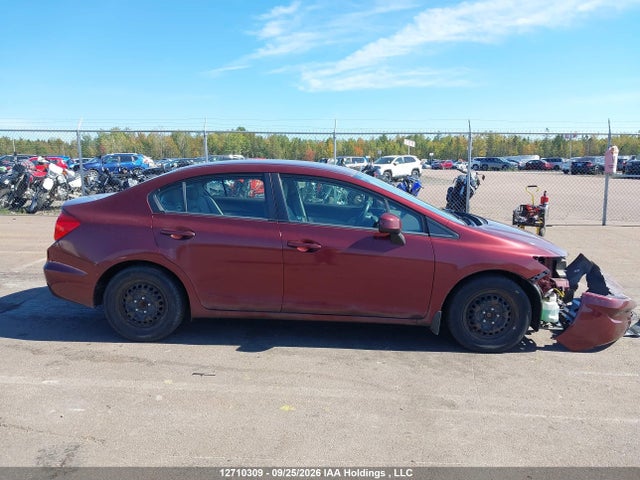 Продажа на аукционе авто 2012 Honda Civic Lx, vin: 2HGFB2F48CH026325, номер лота: 12710309