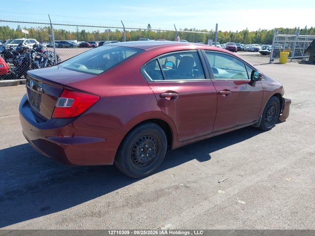 Продажа на аукционе авто 2012 Honda Civic Lx, vin: 2HGFB2F48CH026325, номер лота: 12710309