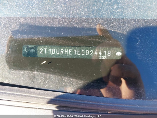 Toyota COROLLA LE 2014 2T1BURHE1EC024418 Image 18