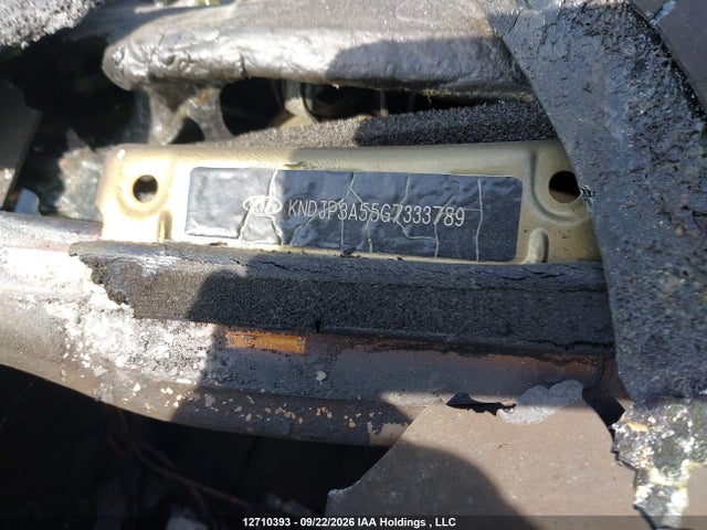 12710393 :رقم المزاد ، KNDJP3A55G7333789 vin ، 2016 Kia Soul + مزاد بيع