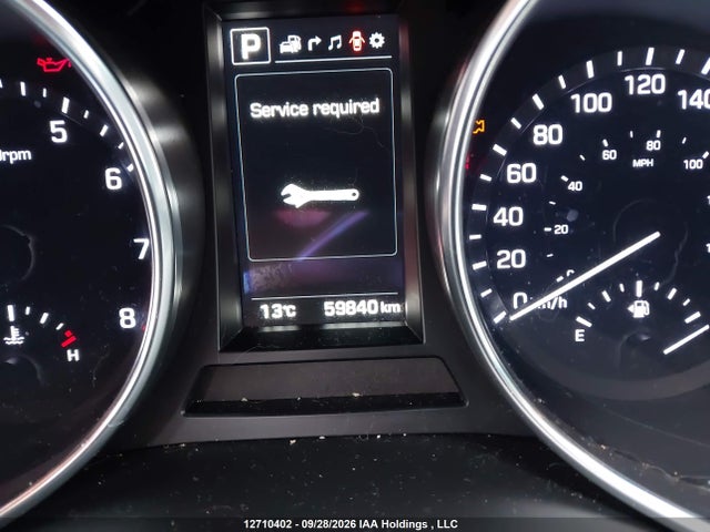 12710402 :رقم المزاد ، 5XYZUDLA0JG533811 vin ، 2018 Hyundai Santa Fe Sport مزاد بيع