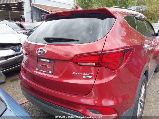 12710402 :رقم المزاد ، 5XYZUDLA0JG533811 vin ، 2018 Hyundai Santa Fe Sport مزاد بيع
