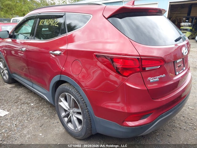 12710402 :رقم المزاد ، 5XYZUDLA0JG533811 vin ، 2018 Hyundai Santa Fe Sport مزاد بيع