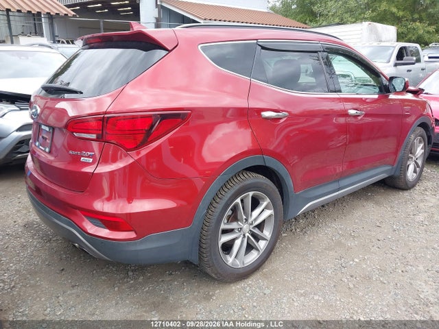 12710402 :رقم المزاد ، 5XYZUDLA0JG533811 vin ، 2018 Hyundai Santa Fe Sport مزاد بيع
