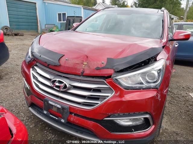12710402 :رقم المزاد ، 5XYZUDLA0JG533811 vin ، 2018 Hyundai Santa Fe Sport مزاد بيع