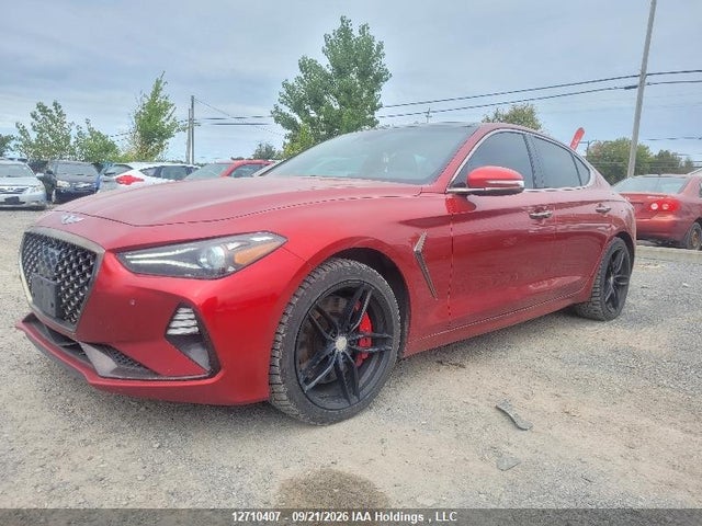 Aukcja sprzedaży 2020 Genesis G70 Elite, vin: KMTG74LE0LU054163, numer aukcji: 12710407