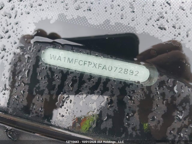 12710443 :رقم المزاد ، WA1MFCFPXFA072892 vin ، 2015 Audi Q5 2.0t Progressiv مزاد بيع