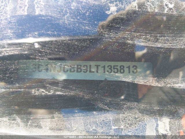 2020 Jeep Compass Altitude მანქანა იყიდება აუქციონზე, vin: 3C4NJCBB9LT135813, აუქციონის ნომერი: 12710451