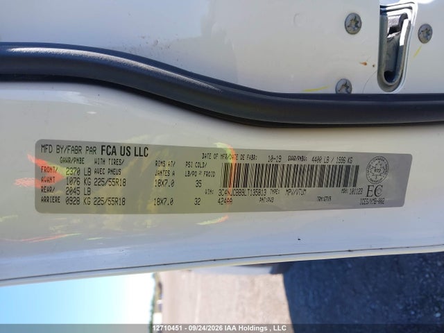 2020 Jeep Compass Altitude მანქანა იყიდება აუქციონზე, vin: 3C4NJCBB9LT135813, აუქციონის ნომერი: 12710451
