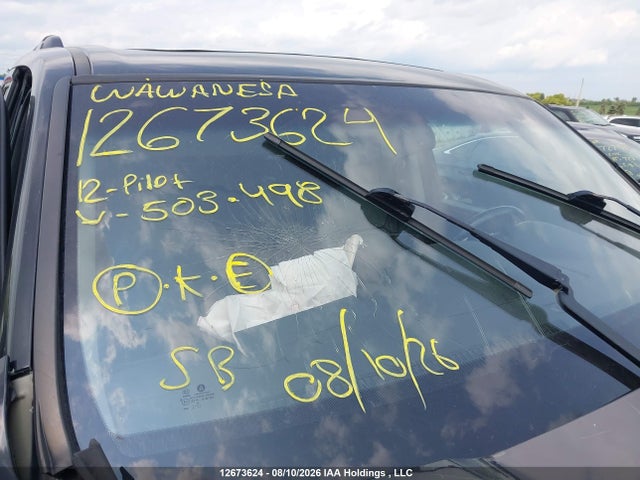 Продажа на аукционе авто 2012 Honda Pilot Touring, vin: 5FNYF4H96CB503498, номер лота: 12673624