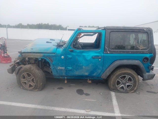 12686971 :رقم المزاد ، 1C4GJXAG9KW637517 vin ، 2019 Jeep Wrangler Sport مزاد بيع