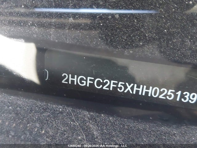 2HGFC2F5XHH025139 Honda Civic Lx