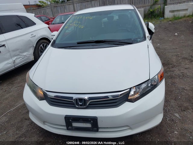 2012 Honda Civic Lx მანქანა იყიდება აუქციონზე, vin: 2HGFB2F45CH045768, აუქციონის ნომერი: 12692446