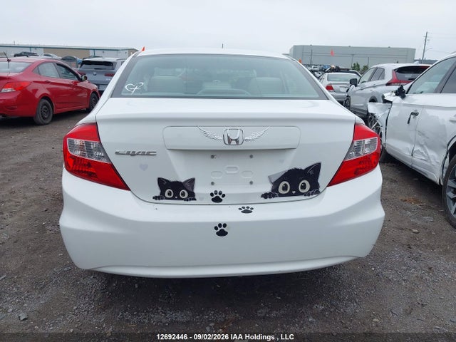 2012 Honda Civic Lx მანქანა იყიდება აუქციონზე, vin: 2HGFB2F45CH045768, აუქციონის ნომერი: 12692446