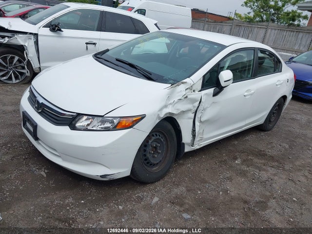 2012 Honda Civic Lx მანქანა იყიდება აუქციონზე, vin: 2HGFB2F45CH045768, აუქციონის ნომერი: 12692446