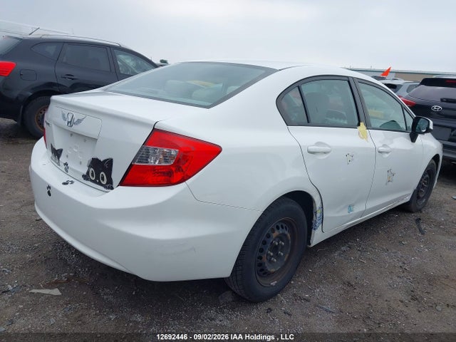 2012 Honda Civic Lx მანქანა იყიდება აუქციონზე, vin: 2HGFB2F45CH045768, აუქციონის ნომერი: 12692446