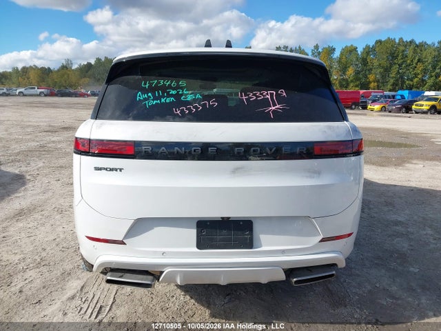 2025 Land Rover Range Rover Sport მანქანა იყიდება აუქციონზე, vin: SAL1L9FU3SA433375, აუქციონის ნომერი: 12710505
