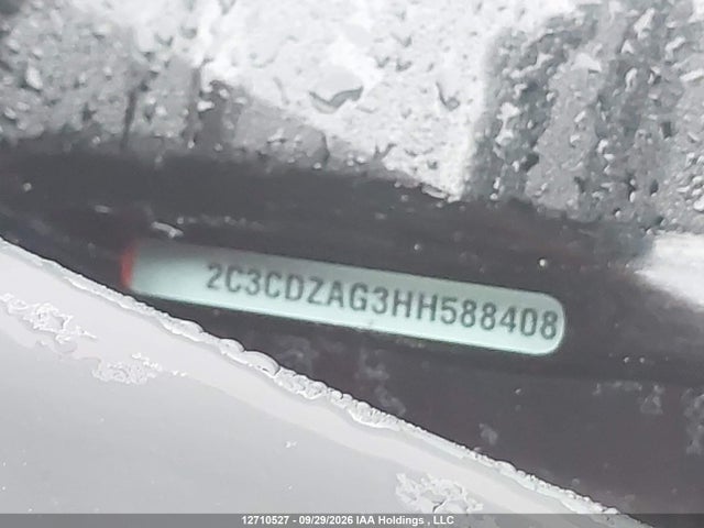12710527 :رقم المزاد ، 2C3CDZAG3HH588408 vin ، 2017 Dodge Challenger Sxt مزاد بيع
