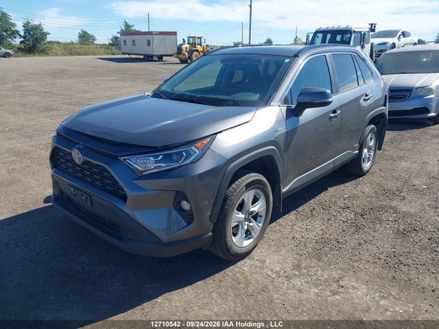 12710542 :رقم المزاد ، 2T3RWRFV3LW077894 vin ، 2020 Toyota Rav4 Hybrid Xle مزاد بيع