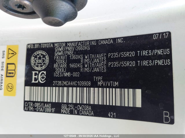 Lexus RX 350 2017 2T2BZMCA4HC109908 Image 19