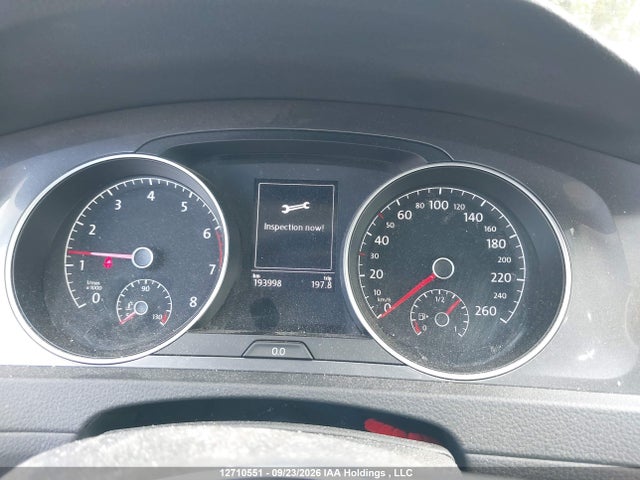 Aukcja sprzedaży 2017 Volkswagen Golf Alltrack 1.8 Tsi, vin: 3VWH17AU3HM534156, numer aukcji: 12710551