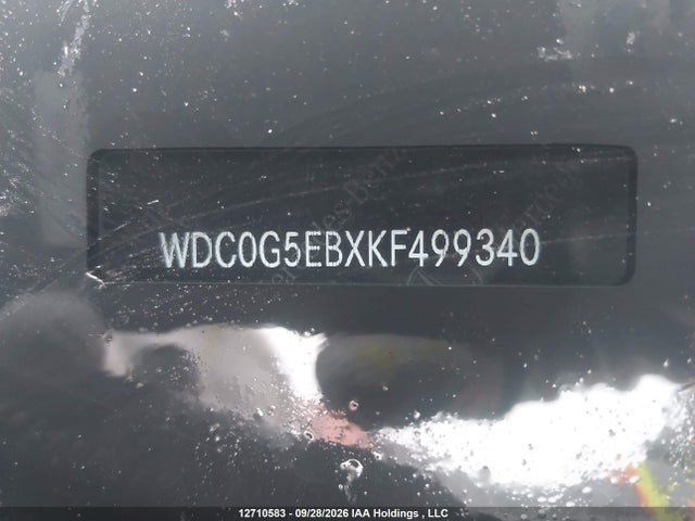WDC0G5EBXKF499340 Mercedes-Benz Glc 350e