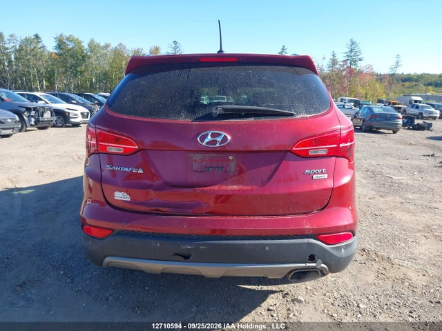 12710594 :رقم المزاد ، 5XYZUDLB3GG343566 vin ، 2016 Hyundai Santa Fe Sport Premium مزاد بيع