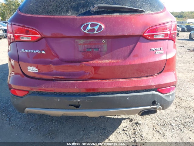 12710594 :رقم المزاد ، 5XYZUDLB3GG343566 vin ، 2016 Hyundai Santa Fe Sport Premium مزاد بيع