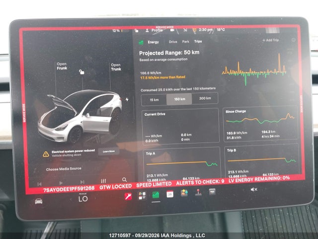 Tesla Model Y 2023 7SAYGDEE1PF591268 Image 7